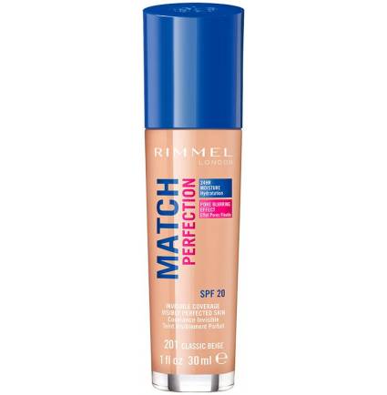 MATCH PERFECTION foundation #201-classic beige 30 ml