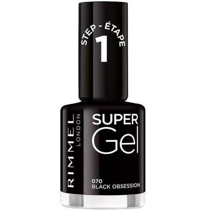 KATE SUPER GEL nail polish #070-black obsession 12 ml