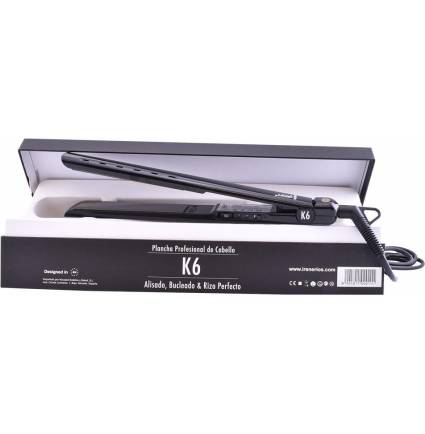 K6 plancha para el cabello #negra 1 u