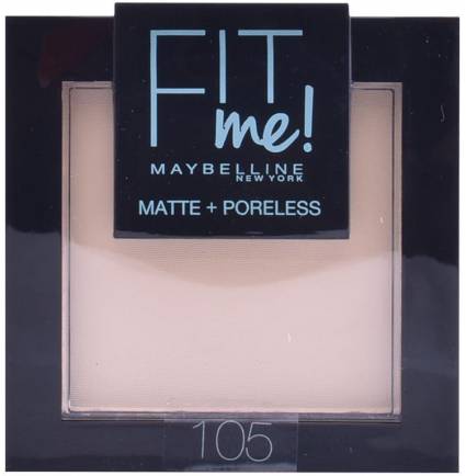 FIT ME MATTE+PORELESS powder #105-natural 8,5 gr