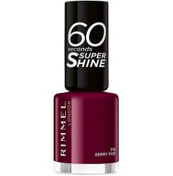 60 SECONDS SUPER SHINE esmalte de uñas #712-berry pop 8 ml