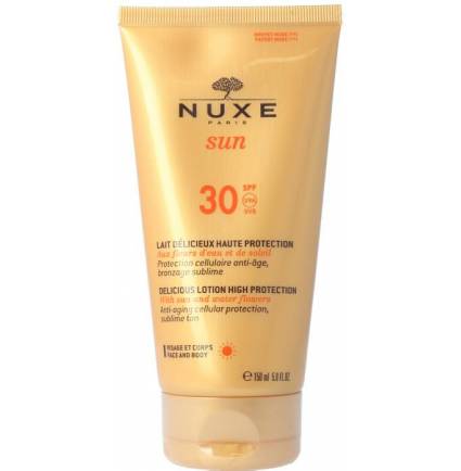 NUXE SUN leche deliciosa rostro y cuerpo SPF30 150 ml