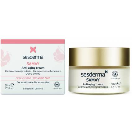 SAMAY crema antienvejecimiento piel sensible 50 ml