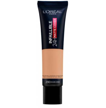 INFAILLIBLE 32H matte cover foundation #290-golden amber 30 ml