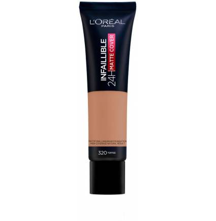 INFAILLIBLE 32H matte cover foundation #320-toffee 30 ml