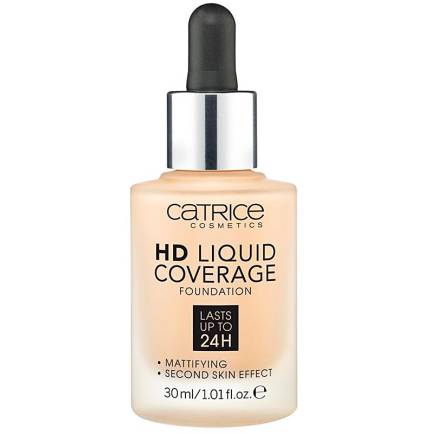 HD LIQUID COVERAGE FOUNDATION dura hasta 24h #030-sand beige 30 ml