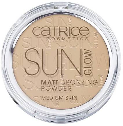 SUN GLOW MATT bronzing powder #030-medium bronze