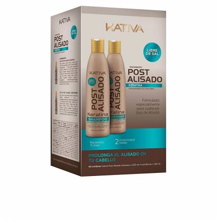 KATIVA PROFESIONAL POST ALISADO LOTE 2 pz