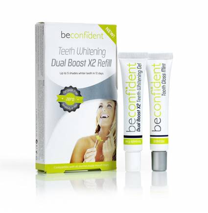 TEETH WHITENING dual boost X2 refill 2 u