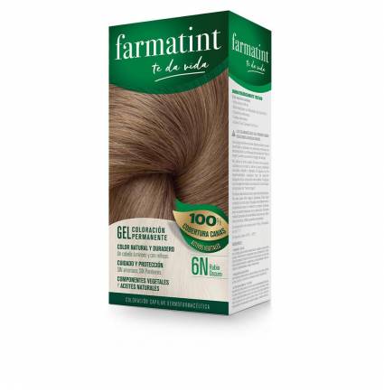 FARMATINT GEL coloración permanente #6n-rubio oscuro 5 u