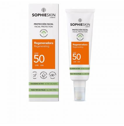 SOPHIESKIN crema solar facial regeneradora SPF50 50 ml