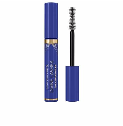 Máscara de pestañas DIVINE LASHES 24H y resistente al agua #negra 1 u