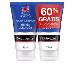 CREMA DE MANOS RÁPIDA ABSORCIÓN PACK 2 x 75 ml