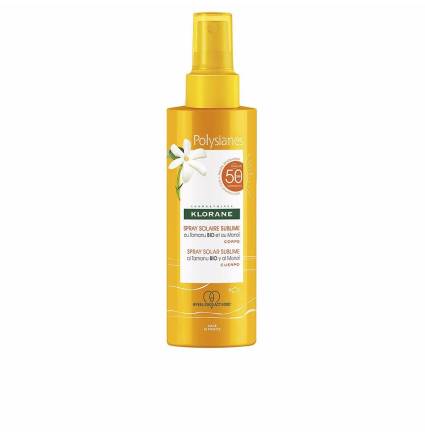 POLYSIANES MONOÏ Y TAMANU BIO spray solar corporal SPF50 200 ml