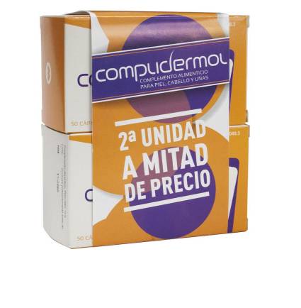 COMPLIDERMOL para piel, cabello y uñas 50 cápsulas