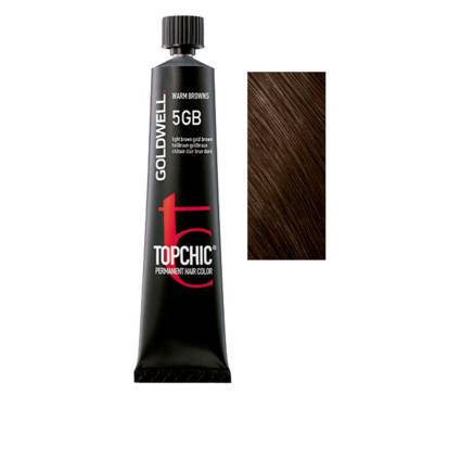 TOPCHIC permanent hair color #5GB 60 ml