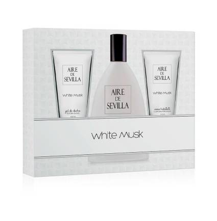 AIRE DE SEVILLA WHITE MUSK lote 3 pz