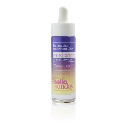 THE ONE THAT MAKES YOU GLOW dark spot serum SPF40 30 ml