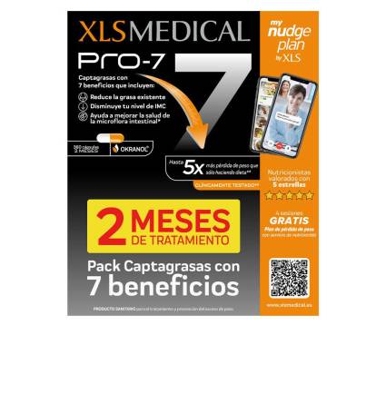 XLS MEDICAL PRO-7 CAPTAGRASAS PACK 360 cápsulas