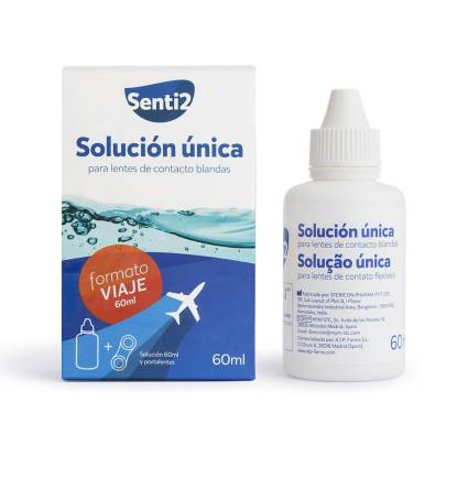 ÚNICA solución con ácido hialurónico + portalentes 60 ml