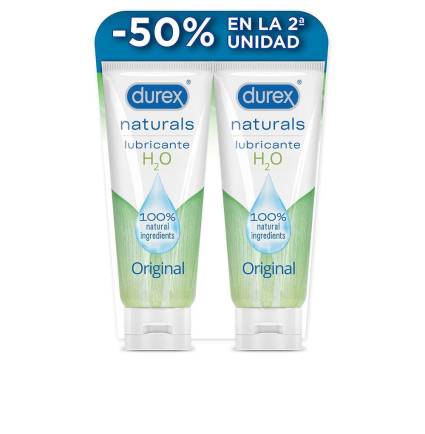 NATURALS GEL LUBRICANTE 100% NATURAL LOTE 2 x 100 ml