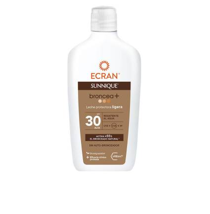 ECRAN SUNNIQUE BRONCEA+ leche protectora SPF30 370 ml