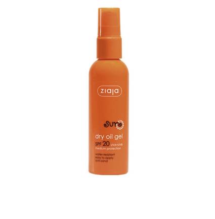 SUN GEL protector solar de aceite seco SPF20 90 ml