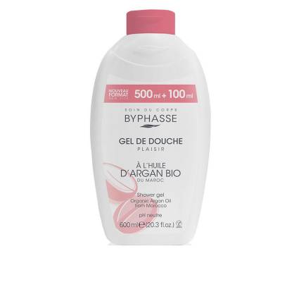 PLAISIR GEL DE DUCHA aceite de argán bio 600 ml