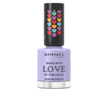 MADE WITH LOVE by Tom Daley esmalte de uñas #050-knit one purple one 8 ml