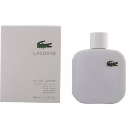 EAU DE LACOSTE L.12.12 BLANC POUR HOMME eau de toilette vaporizador 100 ml