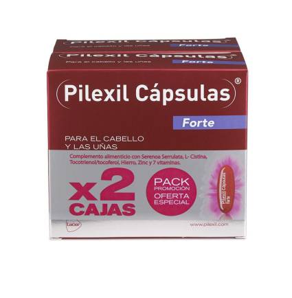 PILEXIL FORTE CÁPSULAS lote 2 pz