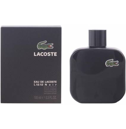 EAU DE LACOSTE L.12.12 NOIR POUR HOMME eau de toilette vaporizador 100 ml