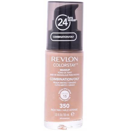 COLORSTAY foundation combination/oily skin #350-rich tan 30 ml