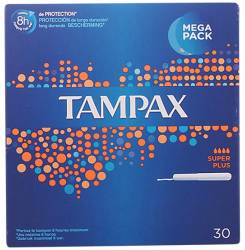 TAMPAX SUPER-PLUS tampón 30 uds