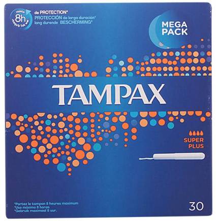 TAMPAX SUPER-PLUS tampón 30 uds