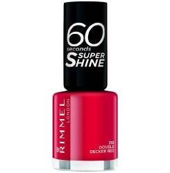 60 SECONDS SUPER SHINE esmalte de uñas #310-double decker red 8 ml